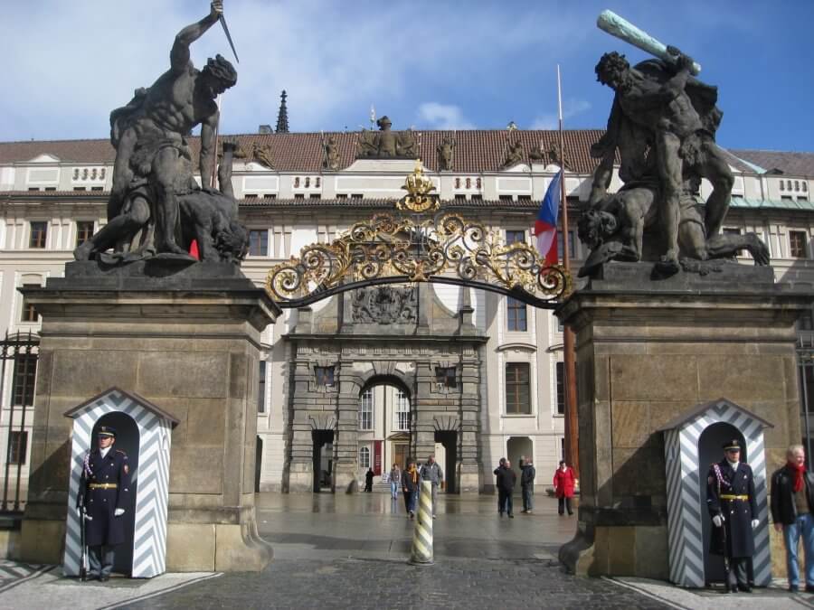 Ворота в Пражский град